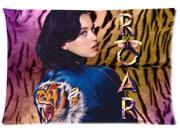 American singer Katy Perry Background Two Sides Printed for 20 X30 Zippered Pillow Case Cover