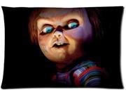 Curse of Chucky Background Two Sides Printed for 20 X30 Zippered Pillow Case Cover