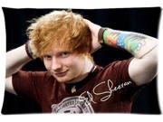 Ed Sheeran Background Two Sides Printed for 20 X30 Zippered Pillow Case Cover