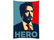 Robert Downey Jr 2 Two Sides Printed for 20 X 30 Zippered Pillow Case Cover