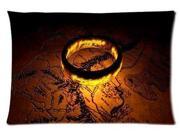 Lord of the Rings Lighting Ring Pillowcase