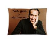 Nicolas Cage Dreams with You Pillowcase