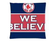 We Believe Boston Red Sox Team Cushion Cover