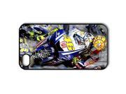 Racing Driver Valentino Rossi Ideas Printed for IPhone 4 4s Phone Case Cover WSM 051401 003