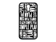 Personalized Custom Pop Punk Band Simple Plan Pierre Bouvier David Desrosiers Members Logo Ideas Printed for Samsung Galaxy S4 I9500 Phone Case Cover WSM 05160