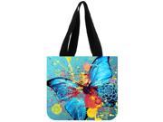 Colourful Butterfly Custom Tote Bag 02 2 sides