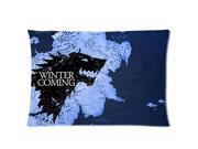 Game Of thrones Winter is Coming Custom Rectangle Pillow Cases 20x30