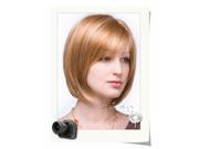 High Quality Charm Short Sexy Stylish Heat Resistant Sythetic Hair Wig Daily or Cosplay Party Supply HW0817014