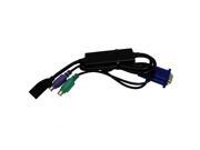 Genuine Dell KVM PS2 VGA Ethernet Interface Pod Cable RF511 N3970 G8717