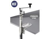 BOJ NSF Commercial Can Opener Stainless Steel Table Mounted with 20 Adjustable Bar and Base