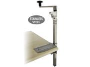 BOJ Commercial Can Opener Stainless Steel Table Mounted with 19 Adjustable Bar and Base