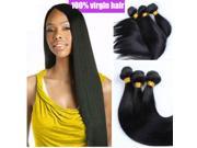 Indian virgin hair natural Straight 100g pcs Color 1b hair products hair extension 3PCS lot
