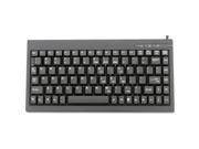 Solidtek Mini 88 Keys POS Keyboard Black PS 2 KB 595BP