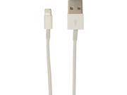 Visiontek Lightning to USB White Charge Sync .25 meter Cable 900779