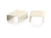 C2G Wiremold Uniduct 28 Cover Clip Ivory