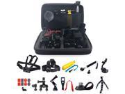 12 1 Monopod Pole Floating Head Chest Mount Accessories set For GoPro 2 3 and 4 Cameras