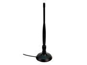 2.4GHz 3dBi 802.11b g Wi Fi Antenna with 1.1 Meter 43 Inch Cord for Network Card or Router