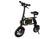 SWAGTRON SwagCycle E Bike – Folding Electric Bicycle with 10 Mile Range Collapsible Frame and Handlebar Display