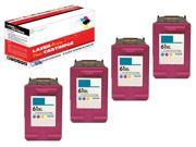 OWS® Compatible 4PK Inkjet Ink Unit for HP CH564WN HP 61XL Color Compatible Inkjet Ink For 1000 J110 1055 2000 2050 3050 1000 3000 J310