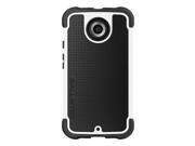 Ballistic TJ1539 A08C Tough Jacket Case for Motorola Nexus 6 Black White
