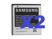 2x Genuine OEM Samsung Battery for Galaxy S II Epic 4G Touch SPH D710 EB625152VA