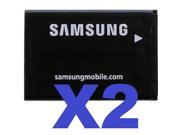 2 FOR 1 SAMSUNG AB043446LN OEM Battery for SGH B130 B300 B320 B520 C130 D520