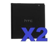 2x HTC OEM BG86100 Battery 35H00164 00M For EVO 3D Amaze 4G SENSATION 4G XE