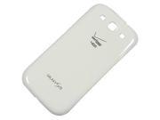 OEM Samsung Galaxy S 3 III Verizon i535 WHITE Back Rear Cover Battery Door