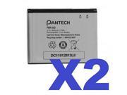 2x New OEM Pantech PBR 55D Battery Ease P2020 Link 2 P5000 Pursuit P9020 P6010