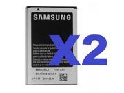 2x Samsung OEM EB504465LA Battery for Replenish M580 Galaxy S Aviator SCH R720
