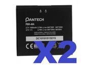 2x Pantech Laser Sparrow P9050 Pantech PBR 40A Cell Lithium Battery 920 mAh