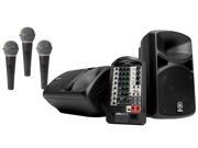 Yamaha StagePAS 400i Portable PA System with 3 Free Microphones Pure Resonance Audio Ultra Clear UC1S