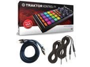 Native Instruments Traktor Kontrol F1 DJ Controller Free Belkin RCA Cables Free 2 1 4 cables.