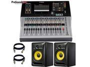 Yamaha TF1 16 Channels Digital Mixing Console Free Pair KRK RP8G3 STUDIO SPEAKER and Cables