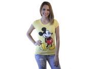 Disney Mickey Mouse Junior s Yellow T shirt