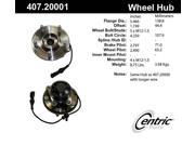 Centric Wheel Bearing and Hub Assembly 407.20001E