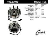 Centric Axle Bearing and Hub Assembly 402.67019E