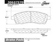 Centric Brake Pad 306.07570 Centric Brake Pad 306.07570