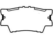 Bendix Brake Pad D1212 Bendix Brake Pad D1212