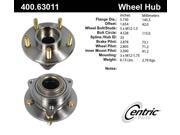 Centric Axle Bearing and Hub Assembly 400.63011 Centric Axle Bearing and Hub Assembly 400.63011
