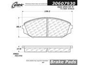 Centric Brake Pad 306.07930 Centric Brake Pad 306.07930