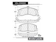 Centric Brake Pad 103.05000 Centric Brake Pad 103.05000
