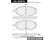 Centric Brake Pad 103.05870