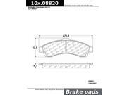 Centric Brake Pad 103.08820 Centric Brake Pad 103.08820