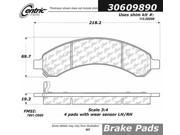 Centric Brake Pad 306.09890