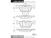 Centric Brake Pad 104.16130