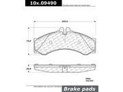 Centric Brake Pad 100.09490
