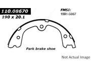 Centric Parking Brake Shoe 110.08670