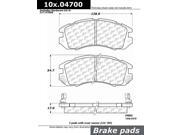 Centric Brake Pad 103.04700 Centric Brake Pad 103.04700
