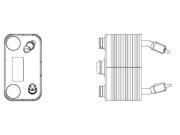 Hella Auto Trans Oil Cooler Assembly 376778191 Hella Auto Trans Oil Cooler Assembly 376778191